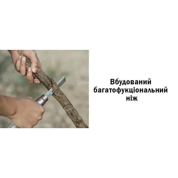 Фото - Лопата туристична Naturehike Multifunctional outdoor shovel NH20GJ002 (6927595761847)